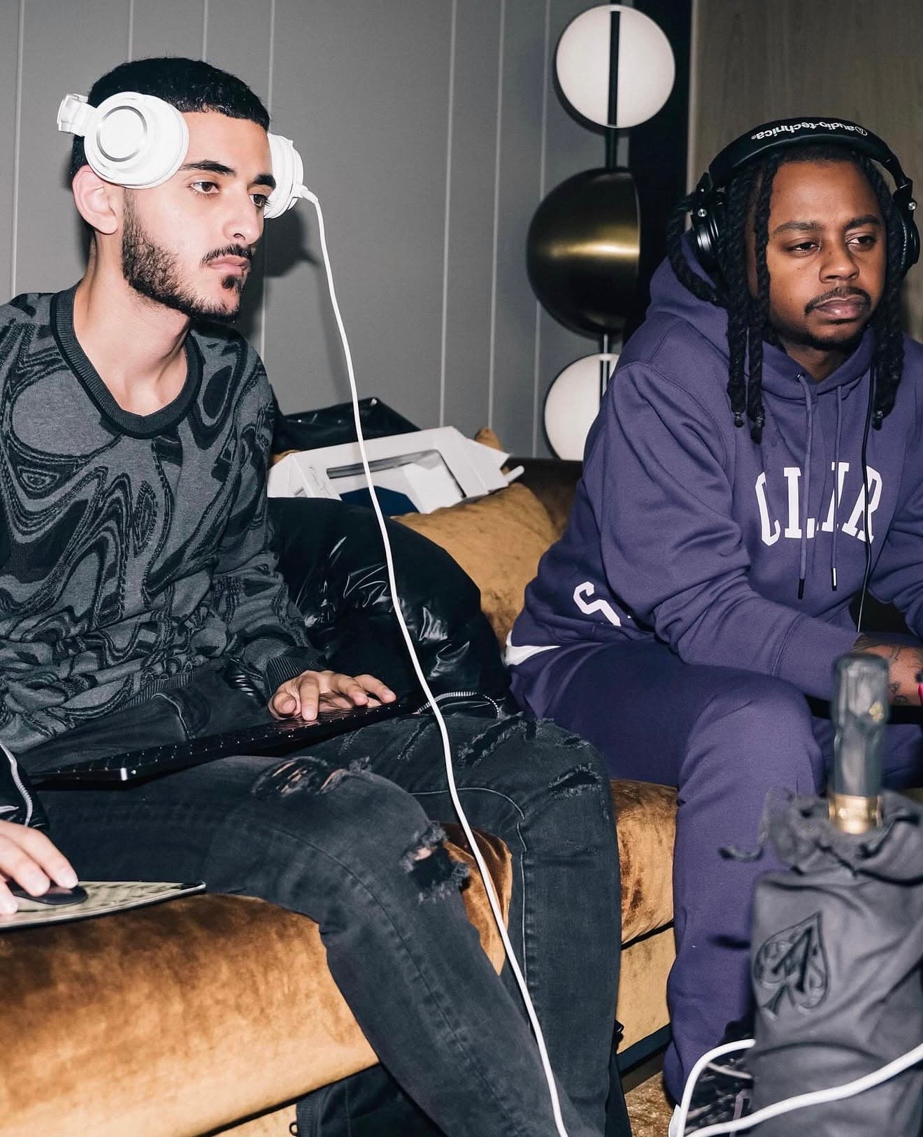 Behind the scenes at UR World recording studio