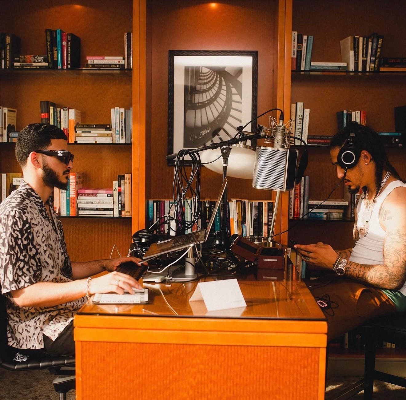 Behind the scenes at UR World recording studio